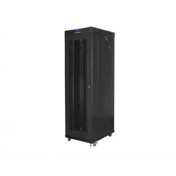 Rack autónomo Lanberg FF01-6042-23BL 42U 1200 kg preto