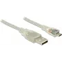 Cabo USB DeLOCK 5 m USB2.0-A / USB2.0 Micro-B
