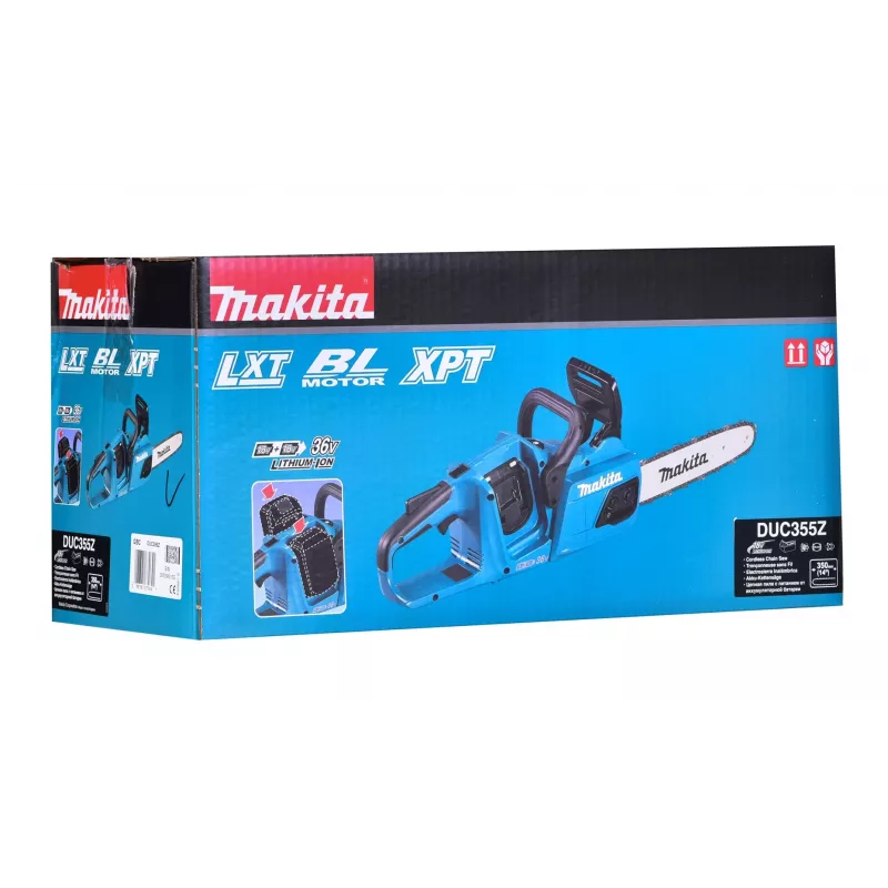 Makita DUC355Z motosserra preto, azul