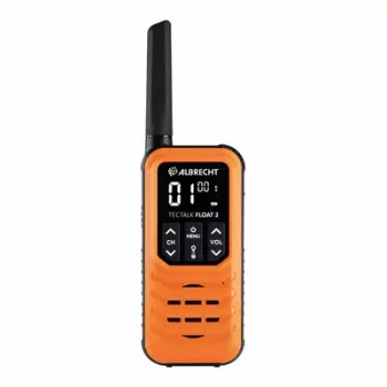 Estojo de transporte para Midland Tectalk Float 2 PMR com carregador e mosquetão