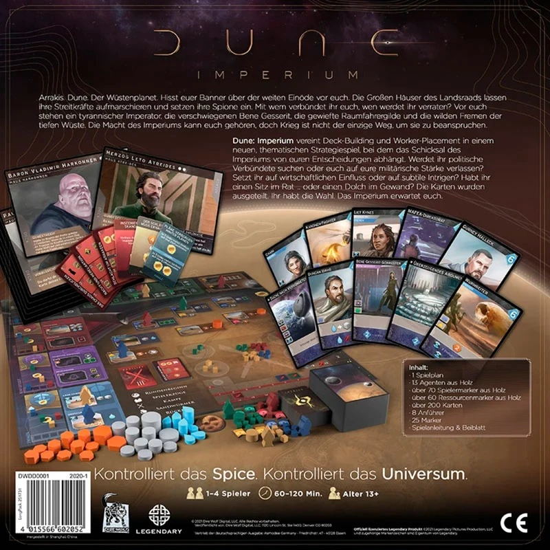 Dune: Imperium, jogo de tabuleiro