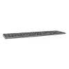 Teclado sem fios SBOX WK-131 US, design compacto em metal, layout US