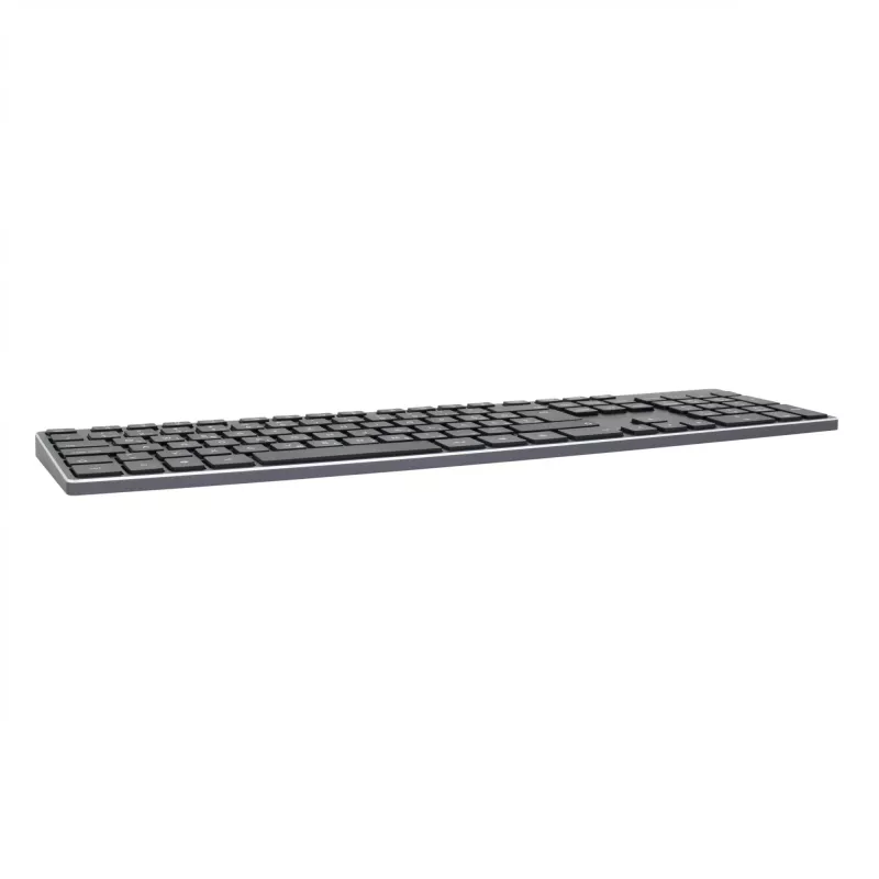 Teclado sem fios SBOX WK-131 US, design compacto em metal, layout US