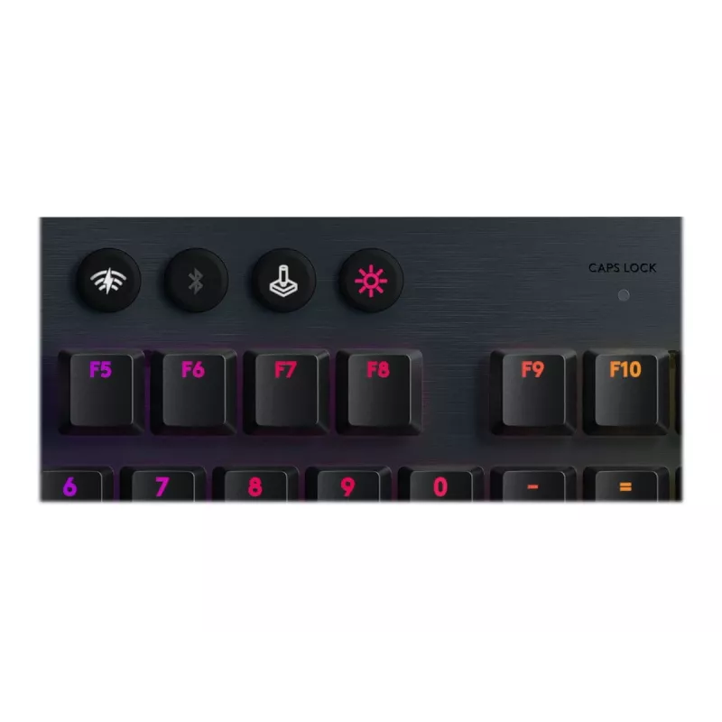 Teclado gaming mecânico Logitech G G915 LIGHTSPEED sem fios RGB GL Linear