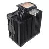 Arrefecedor de ar Akasa Soho H4 Plus 12 cm preto rolamento hidrodinâmico
