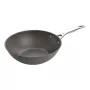 Wok Ballarini 75002-815-0 redondo antracite 30 cm, alumínio, revestimento antiaderente granito/titânio de 6 camadas