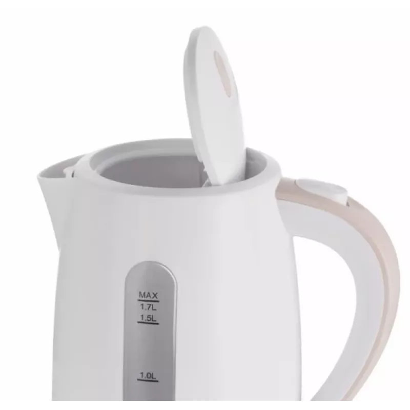 Chaleira elétrica Zelmer 1,7 L 2200 W branca