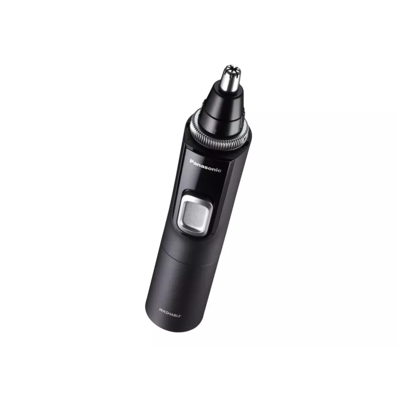 Aparador de pelos do nariz flexível Panasonic ER-GN300 para pelos do nariz, orelhas e sobrancelhas, função de aspiração