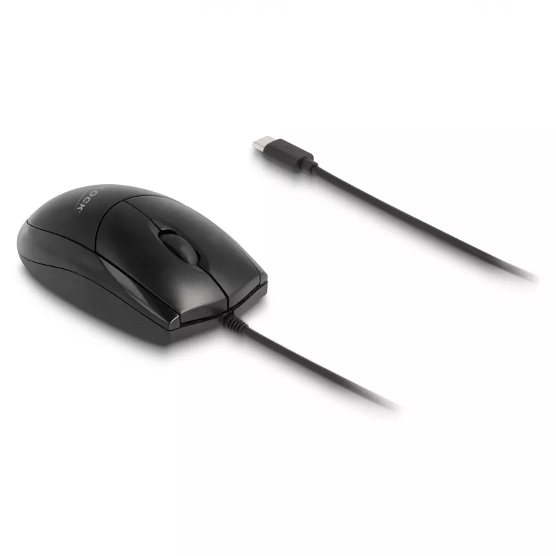 Rato DeLOCK 12114 USB Type-C ótico ambidestro