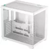 Caixa de PC DeepCool CG530 WH Midi Tower – ATX/Micro ATX/ITX, vidro temperado, 2×3,5 polegadas + 3×2,5 polegadas baías, suporta GPUs até 410 mm