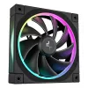 DeepCool FL12 ventoinha de caixa, 120 mm, 500–2150 rpm, 32 dB, FDB, 12 V, preto