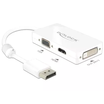 Cabo DeLOCK 0,16 m DisplayPort VGA HDMI DVI-D