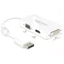 Cabo DeLOCK 0,16 m DisplayPort VGA HDMI DVI-D