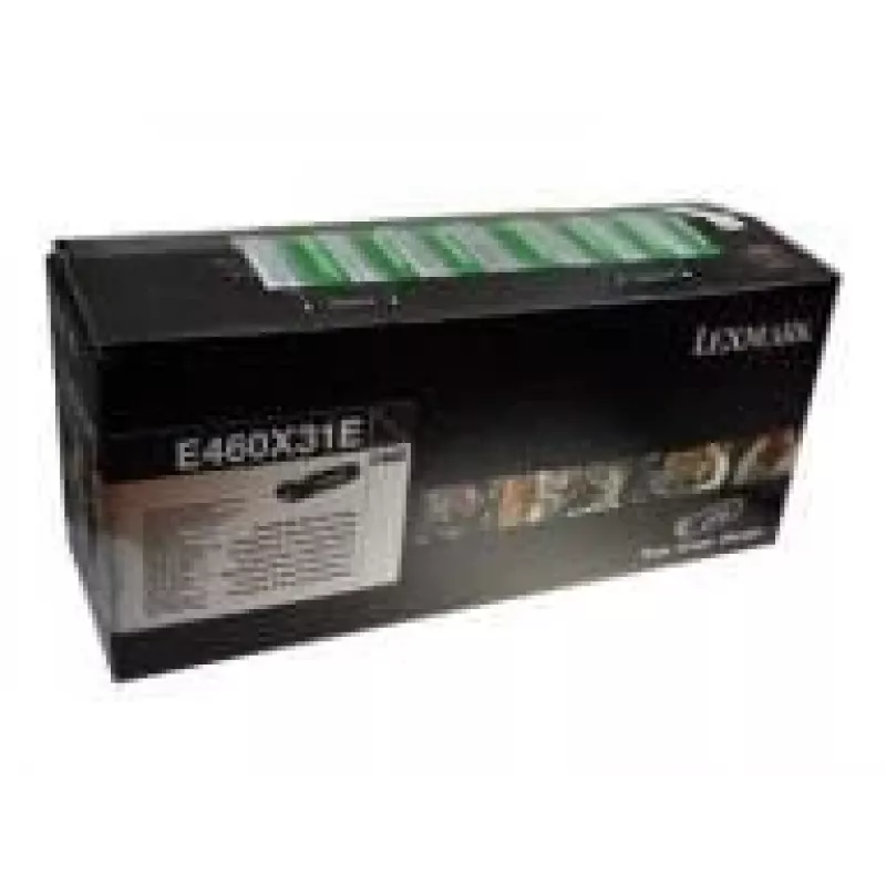 Lexmark E460X31E cartucho de toner para E460, preto, 15.000 páginas