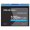 Bateria LiFePO4 QOLTEC 12,8 V 100 Ah com Bluetooth — 12,8 V 100 Ah