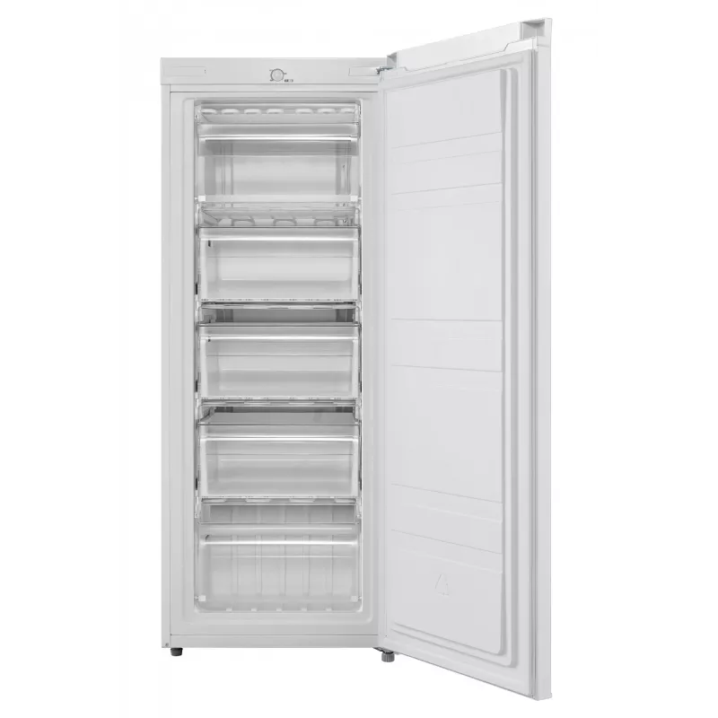 Arca congeladora Midea | MDRU229FZE01 | Classe de eficiência energética E | Vertical | Independente | Altura 142 cm | Capacidade útil total 160 L | branco