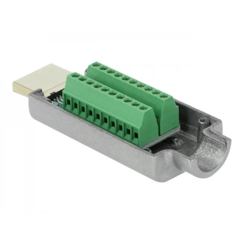 Ficha HDMI-A para barra de terminais DeLOCK 65201