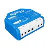 Relé inteligente Shelly Qubino Wave 1, 1 canal, de encastrar, Z-Wave, 16 A, 110–240 V AC / 24–48 V DC, plástico, azul