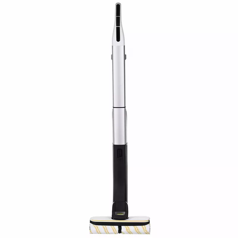 Aspirador Kärcher FC 4-4, bateria de iões de lítio 2,5 Ah, limpeza a seco e a húmido, escova cilíndrica de 30 cm, preto/cinzento