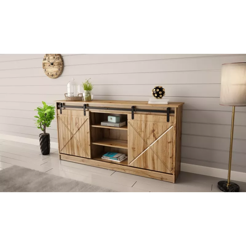Cómoda 160x80x35 GRANERO carvalho wotan