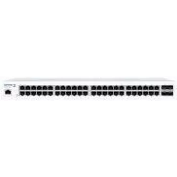Sophos CS110-48 - switch - gerido - 48 x 10/100/1000 + 4 x 1 Gigabit / 10 Gigabit SFP+ - montagem em rack - com 1 ano de suporte e serviços de switch