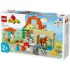 Brinquedo de construção LEGO DUPLO Quinta Cuidados com os Animais Conjunto 10416 — 74 peças, 2 minifiguras, idade 2+
