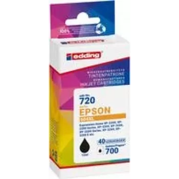 EDD-720 cartucho de tinta preto compatível com EPSON 604XL T10H1 - Compatível - tinta