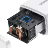 Carregador de parede Baseus Compact 1x USB-A + 1x USB-C 3A, adaptador de viagem compacto