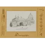 Papel de desenho e esboço SMLT A4, 160 g/m², 20 folhas, colado
