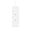 SurgePlus 8x tomada Schuko 1xUSB-A 1xUSB-C 900J 2 m