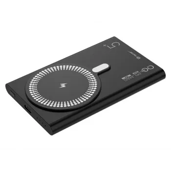 Carregador portátil TRACER AirMag2 — 5000 mAh, compatível com MagSafe, USB-C PD 20W, carregamento sem fios, 115 g, 1 ligação