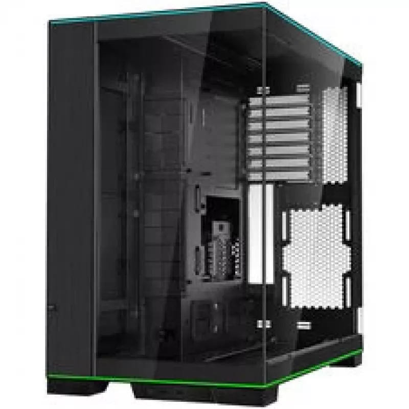 Bundle de caixa de PC Lian Li O11 Dynamic EVO RGB, Midi-Tower, ARGB, vidro temperado + 3x UNI FAN SL-INF – preto