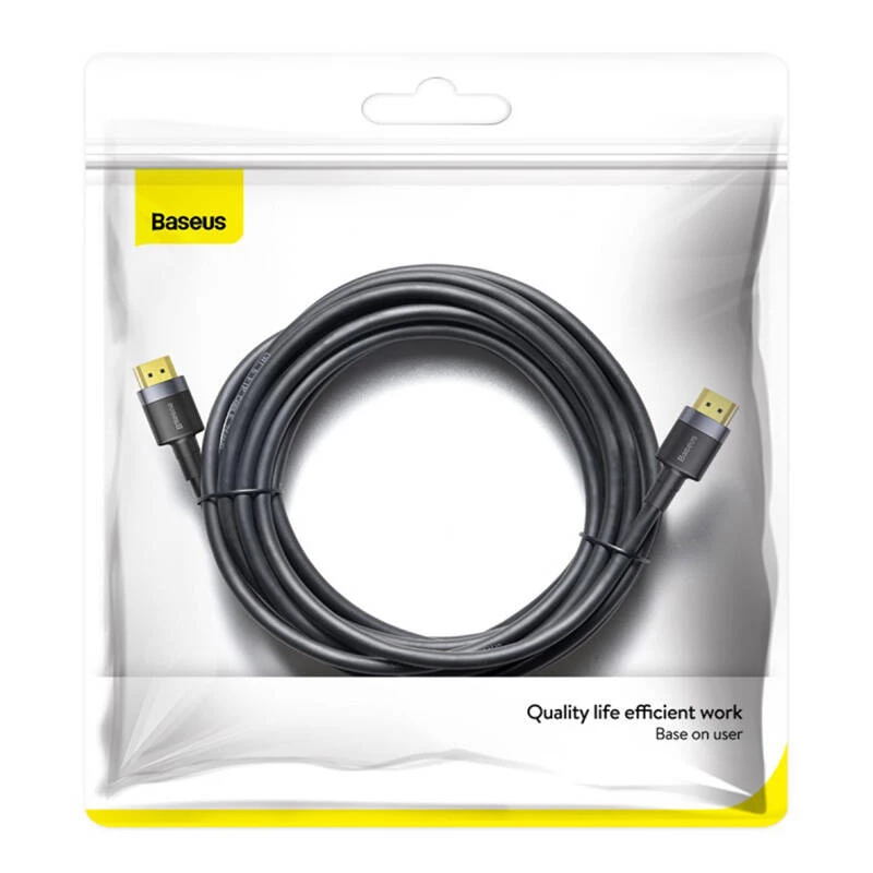 Cabo HDMI Baseus CADKLF-H01 5m Type-A macho para macho preto