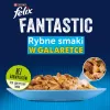 Comida húmida para gatos Purina Nestlé FELIX Fantastic sabor a peixe — atum, salmão, bacalhau, solha, 12×85 g saquetas