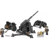 Conjunto de construção Cobi canhão antiaéreo de 8,8 cm com atrelado – 360 peças
