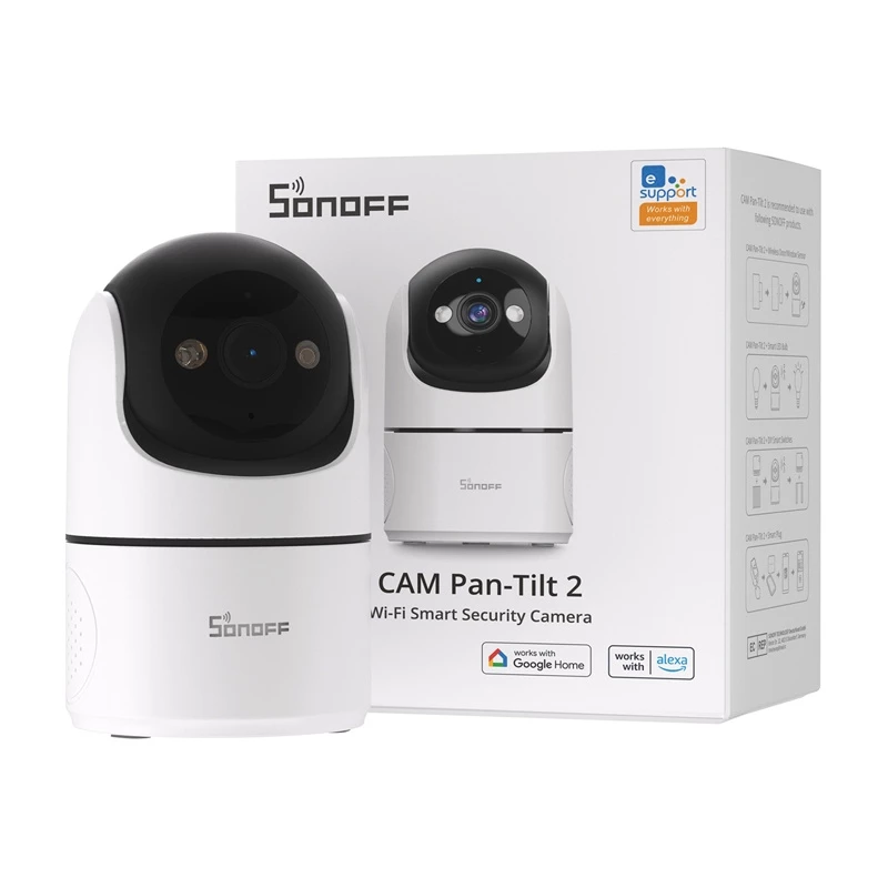 Câmara de vigilância Sonoff CAM-PT2 câmara inteligente 2MP