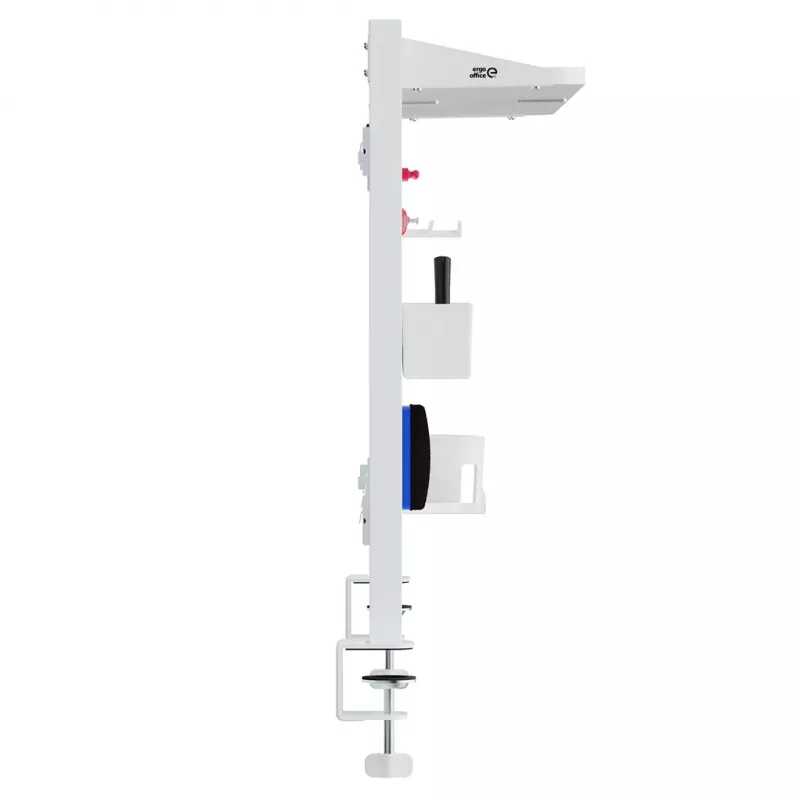 Divisória de secretária Ergo Office ER-300 W, largura 1250 mm, carga máxima 10 kg