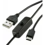 Cabo USB Renkforce RF-4495298 preto