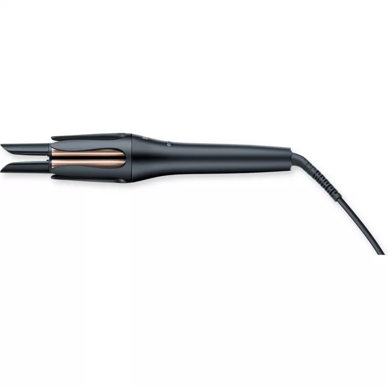 Ferro de encaracolar Beurer HT 75 — cilindro de 25 mm com revestimento cerâmico, preto/cobre