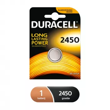 Duracell CR2450 pilha de lítio 3V de uso único
