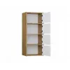 Cómoda ALMA carvalho artisan/branco