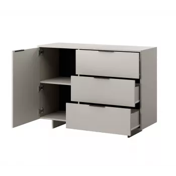Cómoda Cama 1D3S ALMA 120x41,5xH90 caxemira
