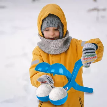Formador de bolas de neve Jamara Snow Play 38cm azul