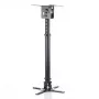 Suporte de teto 45-76 cm para projetor P-107B 15 kg preto