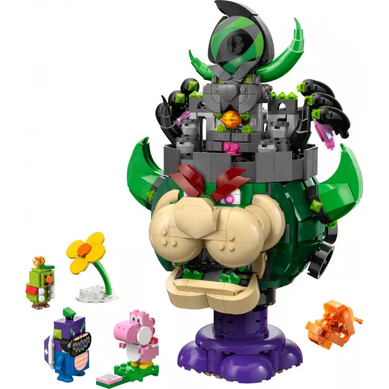 Brinquedo de construção LEGO Super Mario Prinz Florian & Schloss Bowser conjunto 72042