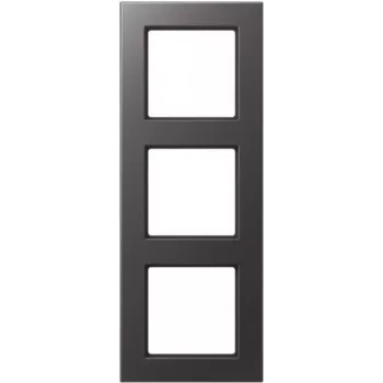 Moldura tripla horizontal/vertical Jung A 5583 BF ANM (A5583BFANM)