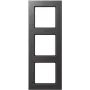 Moldura tripla horizontal/vertical Jung A 5583 BF ANM (A5583BFANM)