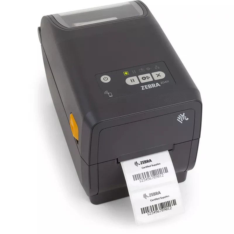 Impressora de etiquetas Zebra ZD411 transferência térmica 203 x 203 DPI 152 mm/s com fio e sem fios Bluetooth