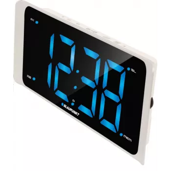 Despertador Blaupunkt CR16WH despertador digital preto, branco