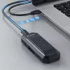 Caixa para SSD GRAUGEAR G-M202-AC-10G preto M.2
